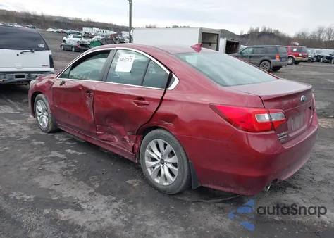 2017 Subaru Legacy 2.5I Premium z USA, uszkodzony, nr VIN 4S3BNAC63H3061238